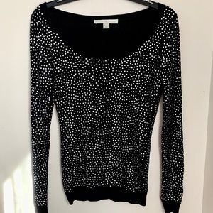 🖤Boston Proper | Rhinestone Sweater